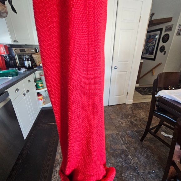 Jones New York Red 2 Button Blazer Size 14 - Picture 8 of 10